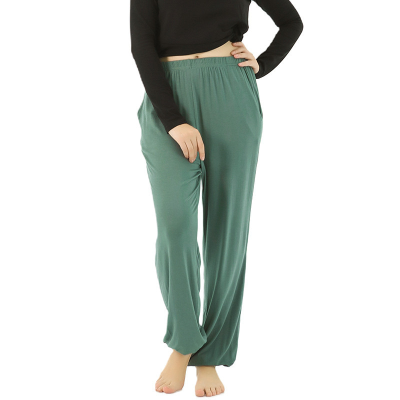 Fdfklak 3XL-7XL Pantaloni de dormit supradimensionați pentru salon Îmbrăcăminte de casă Pantaloni de pijama mărimi mari Toamna 2021 Pantaloni casual moale noi