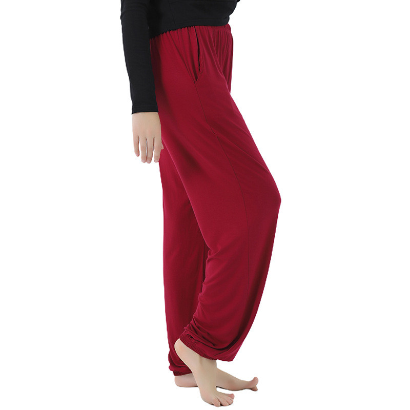 Fdfklak 3XL-7XL Pantaloni de dormit supradimensionați pentru salon Îmbrăcăminte de casă Pantaloni de pijama mărimi mari Toamna 2021 Pantaloni casual moale noi