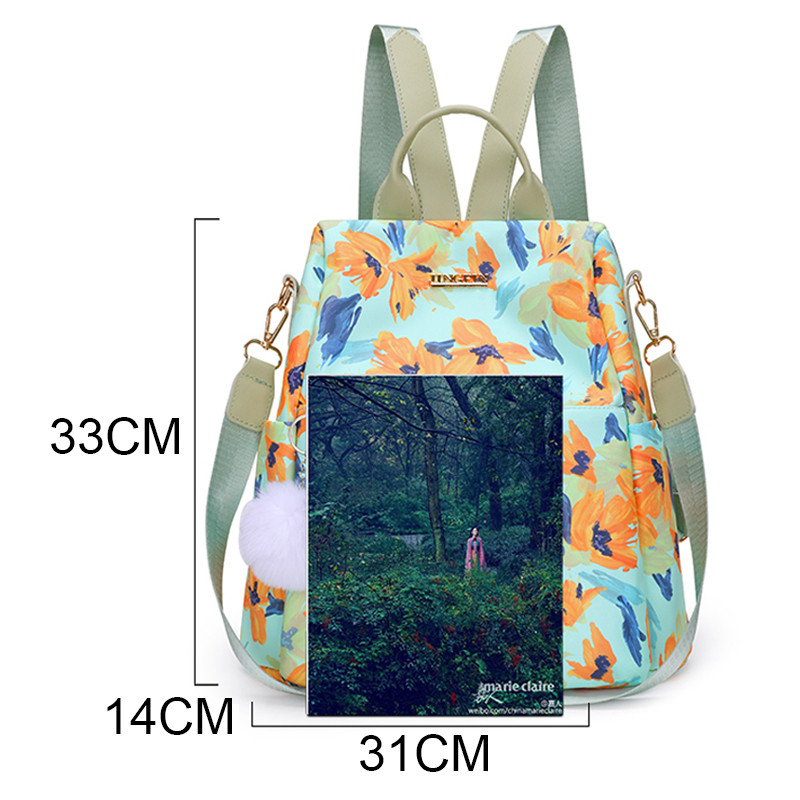 Νέο αντικλεπτικό γυναικείο σακίδιο πλάτης μόδας Υψηλής ποιότητας αδιάβροχο γυναικείο σακίδιο πλάτης Oxford Γυναικείο σακίδιο πλάτης μεγάλης χωρητικότητας