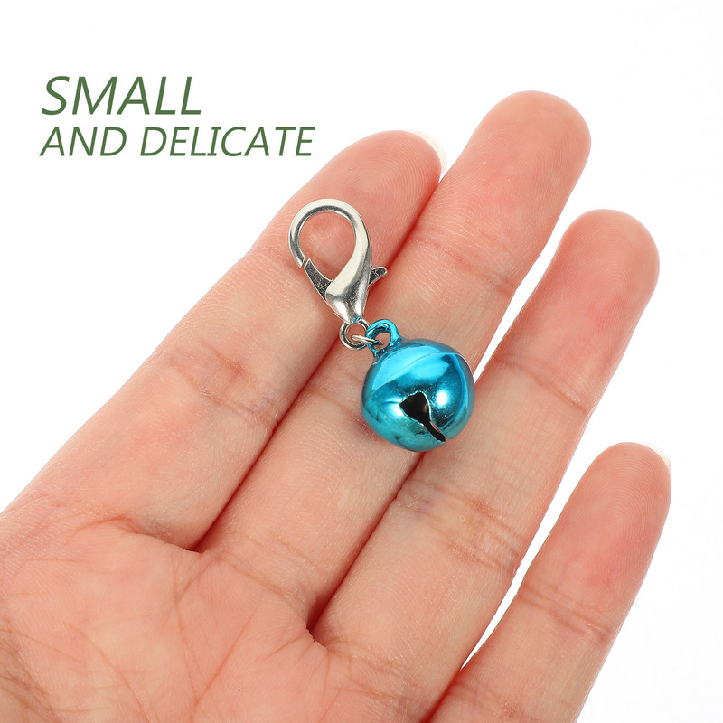 10 buc. zgarda pentru animale de companie, clopote compacte pentru pisici, colier decorativ delicat, mini, delicat, multifuncțional, realizat din metal