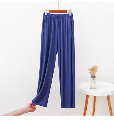 Fdfklak L XL XXL Plus Size Nohavice na spanie Ležérne domáce nohavice Modalové pyžamové pyžamové nohavice Dámske horúce výpredajové nohavice na spanie