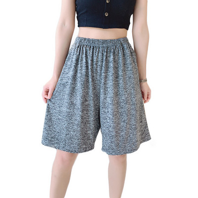 Fdfklak New Women Sleep Pantaloni scurti Pijamale Vară Talie elastică Home Bottoms Lounge Sleepwear Loose Large Size 2XL-7XL