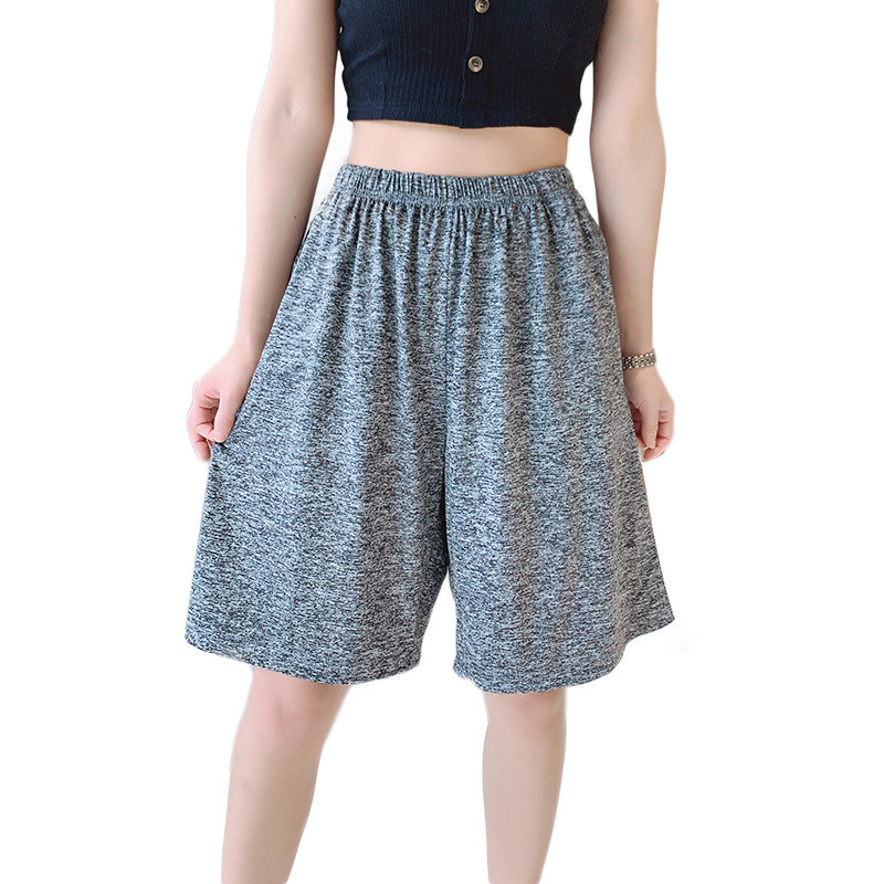 Fdfklak New Women Sleep Pantaloni scurti Pijamale Vară Talie elastică Home Bottoms Lounge Sleepwear Loose Large Size 2XL-7XL