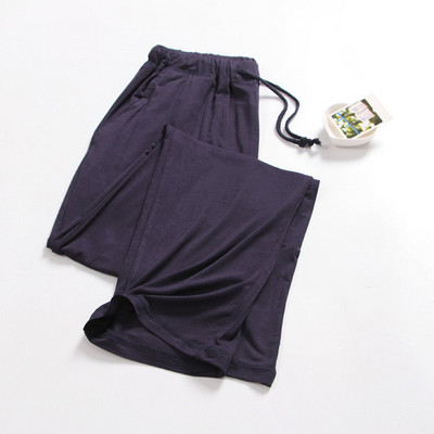 Naiste püksid, kevadised sügispüksid, pidžaama puuvillased pidžaamapüksid, naiste pidžaamapüksid, mustad naiste magamispüksid Q296