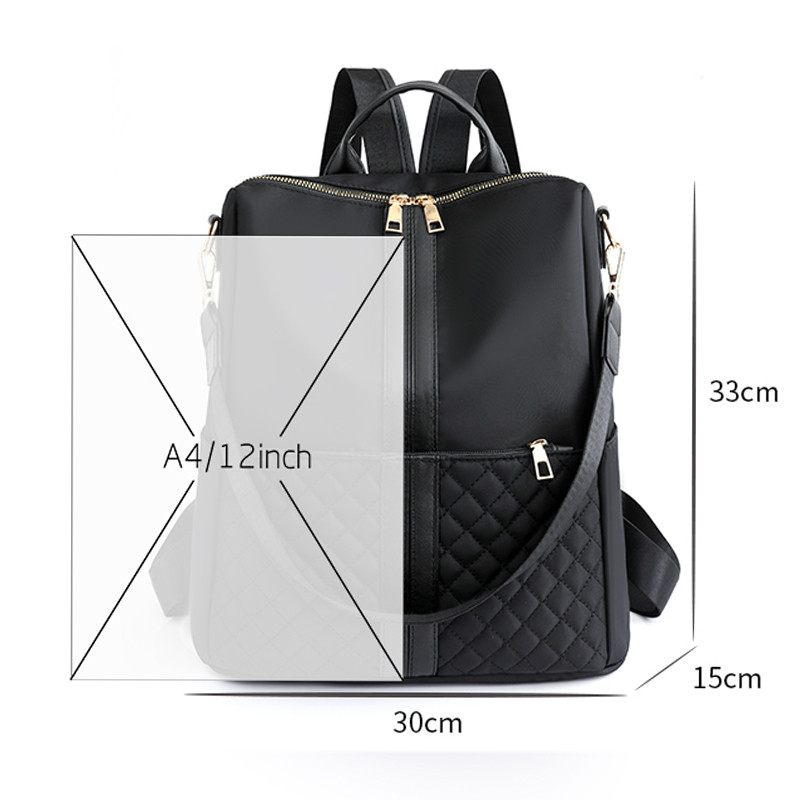Fashion Rivet Designer Backpacks Γυναικείες πολυλειτουργικές αντικλεπτικές τσάντες ώμου Teen girls Μικρές σχολικές τσάντες Mochila 2023 Νέο