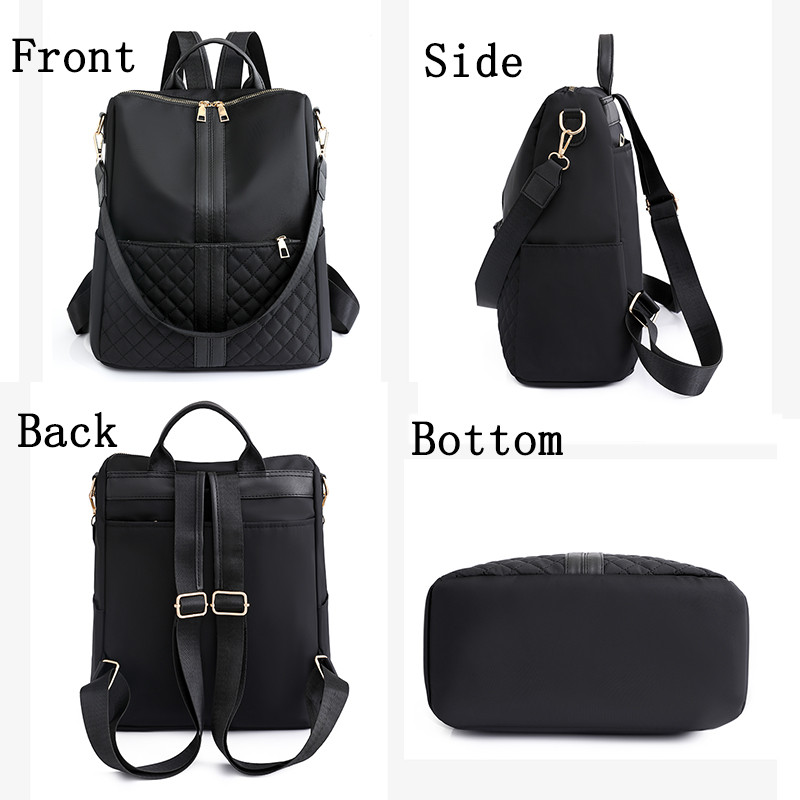 Fashion Rivet Designer Backpacks Γυναικείες πολυλειτουργικές αντικλεπτικές τσάντες ώμου Teen girls Μικρές σχολικές τσάντες Mochila 2023 Νέο
