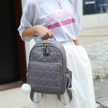 Женска чанта Оксфорд Дамска раница Модна чанта Чанта през рамо и гръб Раница в стил Preppy за момичета Книжна чанта Раница