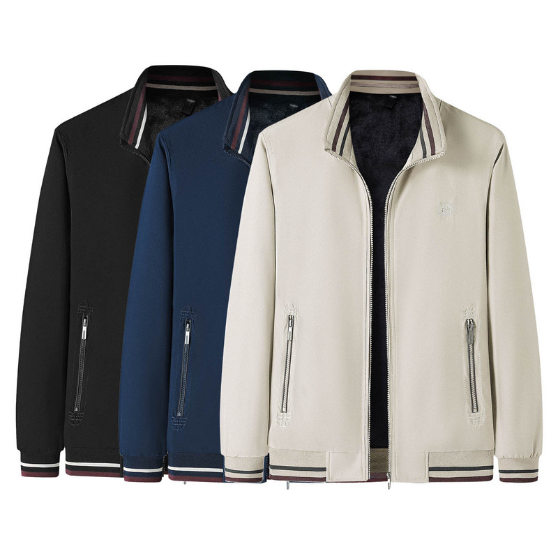 Χειμερινά μπουφάν για άντρες Πεζοπορία Slim Ανδρικά H Παλτό Βροχή Ραφή Πλαϊνή Τσέπη Φερμουάρ Μασίφ Stcollar Fly Εξωτερικά Ενδύματα Μακρύ S Ανδρικά