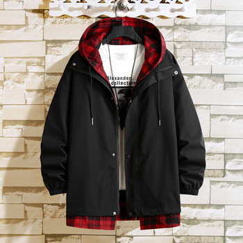 Мъжко облекло Мъжки палта S Car Mens Winter Two Kared Autumn 3piece Contrast Trendy Colour Jackets Jacket Мъжко стилно