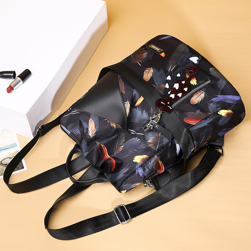 2022 Αδιάβροχο γυναικείο σακίδιο πλάτης Oxford Fashion Αντικλεπτικά Γυναικεία σακίδια πλάτης Εκτύπωση Σχολική τσάντα υψηλής ποιότητας Σακίδιο πλάτης μεγάλης χωρητικότητας