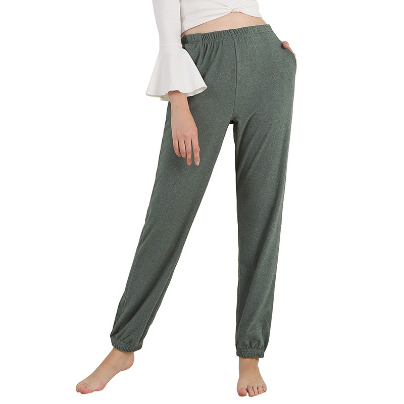 Nové pyžamové nohavice pre ženy, jeseň/zima, domáce oblečenie, 2XL-7XL, plus veľkosť, elastický pás, teplé nohavice, ležérne voľné nohavice na spanie