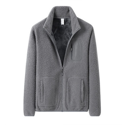 Îmbrăcăminte pentru bărbați Cardigan de iarnă Primăvară Palton de iarnă pentru bărbați Jachetă solidă cu fermoar Pentru guler vertical Manecă lungă H de toamnă Culoare Bărbați