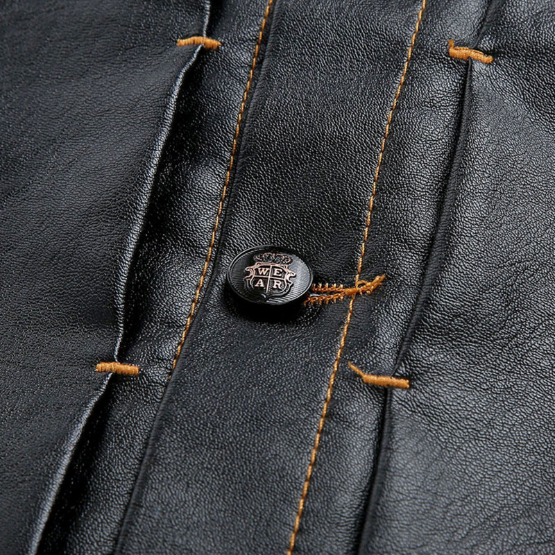 Φούτερ με φερμουάρ Ανδρικά Ανδρικά Δερμάτινα Ρετρό Φαρδιά Παλτό Locomotive Ελαφρύ φλις πέτο Κορυφαίο καιρικό μπουφάν Snow με πολλές τσέπες