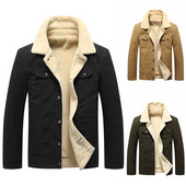 Χειμερινά Ανδρικά Μπουφάν Ανδρικά Πουλόβερ Χρώμα Παλτό Μασίφ Φθινοπωρινό Ανδρική Πόρπη Χειμερινό Παλτό Βελούδινο Μπουφάν βροχής Slick Camping