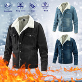 Κρύο Παλτό Καιρός Τζιν μακριές τσέπες Παλτό Μπλούζα Ανδρικά μανίκια Φθινοπωρινά & Χειμώνα Ζεστά Ανδρικά Παλτό Ανδρικά Μπουφάν για το Χιόνι