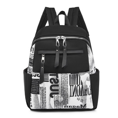 2022 Водоустойчива дамска раница Oxford Модни дамски раници против кражба Ученическа чанта с принт Висококачествена раница с голям капацитет