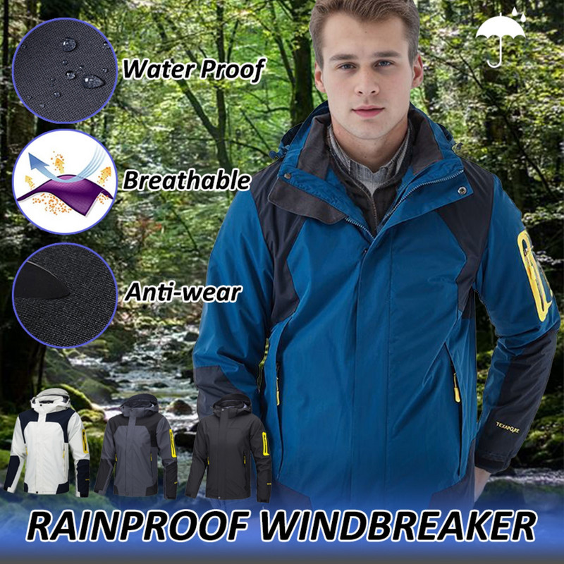 Talvejoped meestele Talve rasked meeste sügisjope mantlid pika värvi eemaldatav blokeering kapuutsiga jope jope varrukatega kott