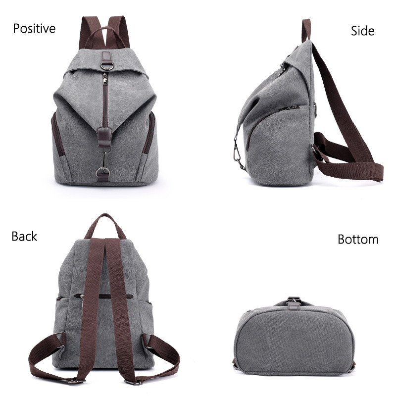 Značkový dámsky plátený batoh v preppy štýle, školská dievčina, študentská školská taška na notebook, kvalitná plátená taška Mochila Bolsas 2022
