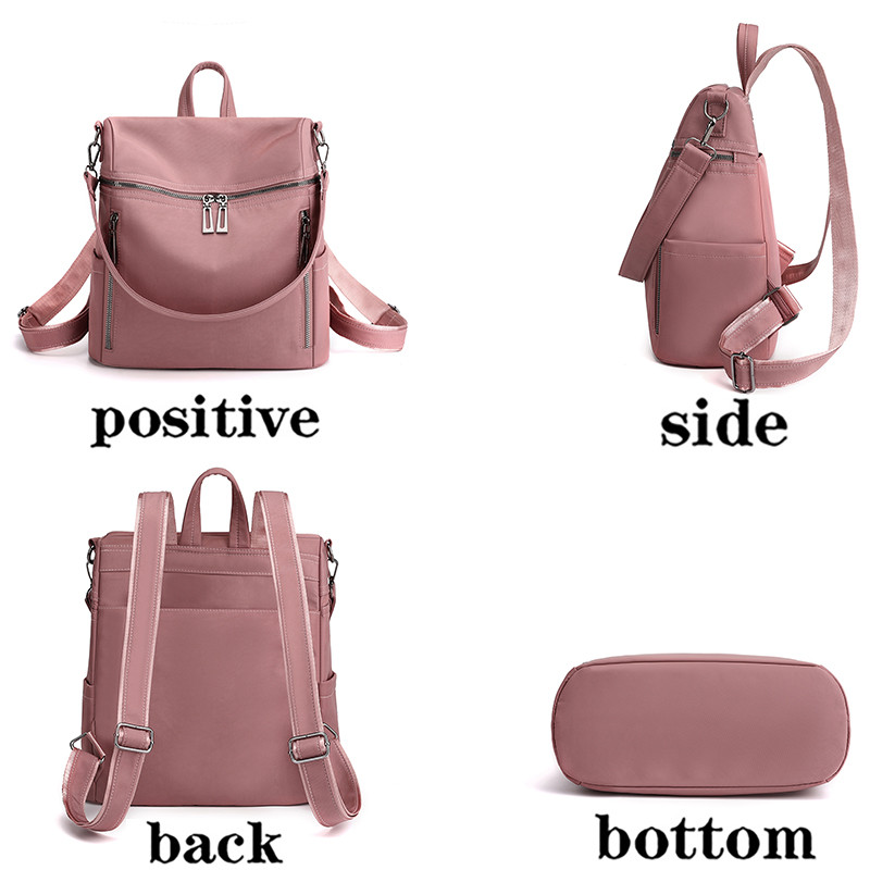 Μόδα αντικλεπτικά γυναικεία σακίδια πλάτης Oxford υφασμάτινες τσάντες ώμου για έφηβες κορίτσια Σχολικές τσάντες μεγάλης χωρητικότητας Σακίδιο ταξιδιού
