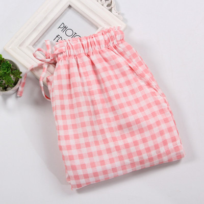 Ανοιξιάτικο Γυναικείο Sleep Bottoms Πυτζάμες Παντελόνι Γυναικεία Εσώρουχα Παντελόνια Πουά Γυναικεία Lounge Παντελόνια Loose Cotton Home Pant E1172