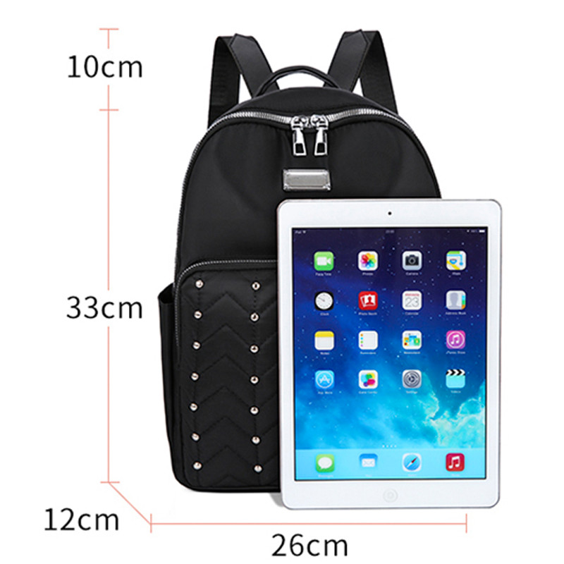 2023. aasta uus retro naiste seljakott Oxfordi riidest seljakott Populaarne vargusvastane neet, mitme taskuga õlakott, suure mahutavusega koolikott