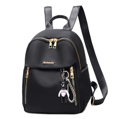 Kvaliteetne Oxfordi seljakott naistele mitu taskut Mochila must punane väike disainiga kotikott Armas raamatukott Veekindel koolikott