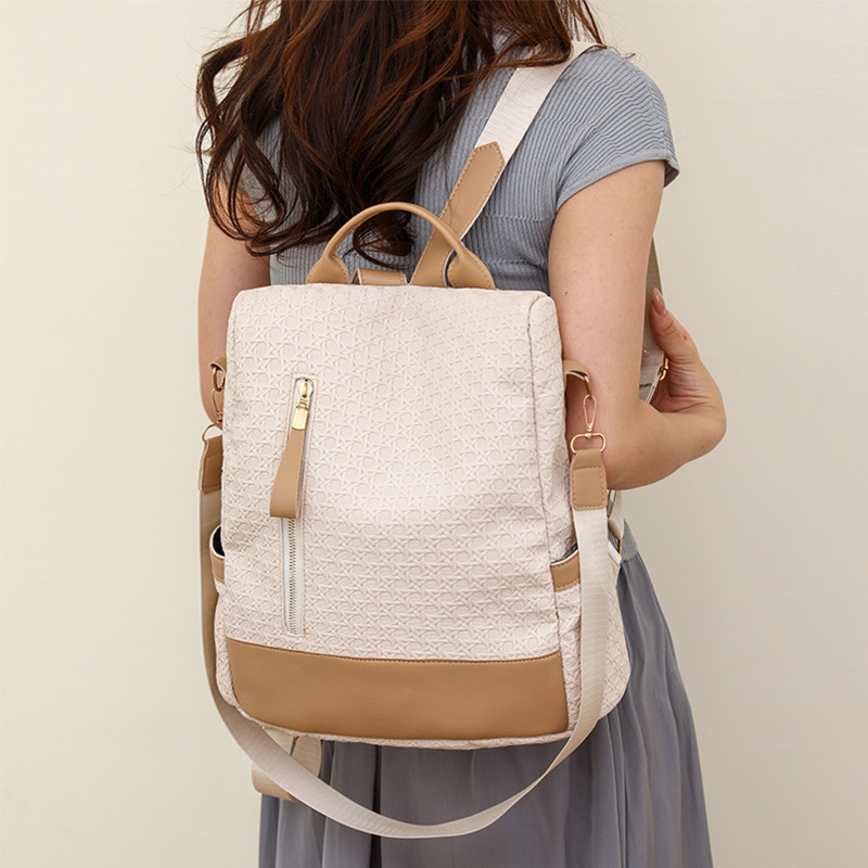 Moodne seljakott veekindel seljakott naistele Kvaliteetsed koolikotid Naistele ühevärvilised reisikott Väike kott Naistele Multifunktsionaalne kott