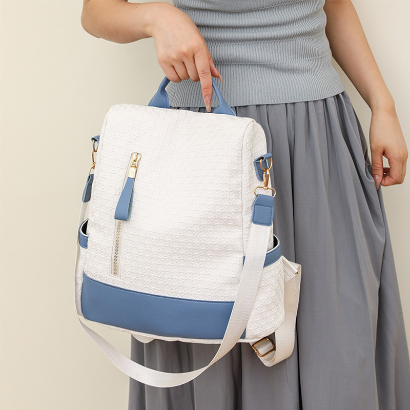 Moodne seljakott veekindel seljakott naistele Kvaliteetsed koolikotid Naistele ühevärvilised reisikott Väike kott Naistele Multifunktsionaalne kott