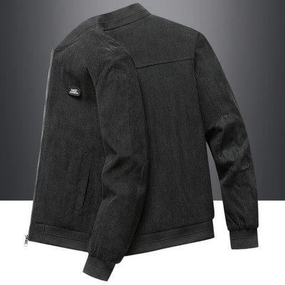 Paltoane subțiri de respirație, jachetă ușoară din catifea pentru bărbați, haine de toamnă de dimensiuni mari, stil vintage, îmbrăcăminte de stradă pentru bărbați, paltoane casual