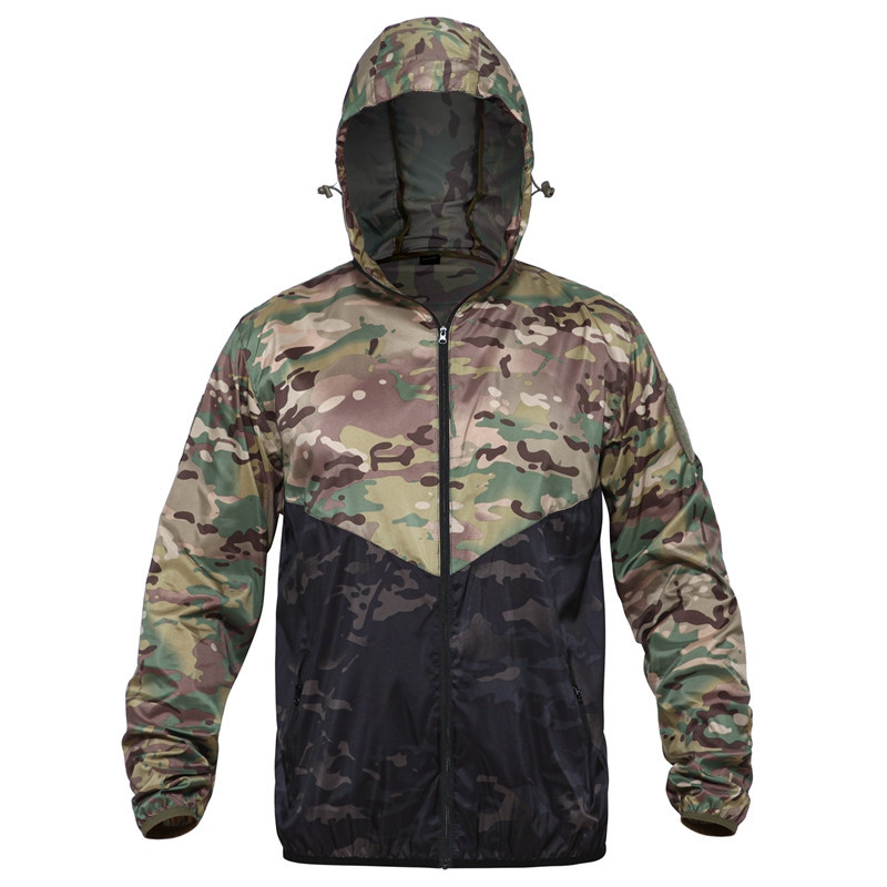 2022 New Thin Army Military Jackets Ελαφρύ τζάκετ Quick Dry Windbreaker Summer Waterproof Tactical Skin Jacket Raincoat Ανδρικό