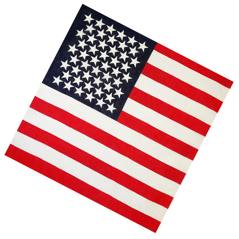 Triangle Bandana American Flag Bandanas Sall Eemaldatav Multifunktsionaalne Bib Kaelaräti Aksessuaarid Kaelarihm Pudipõlle koertele