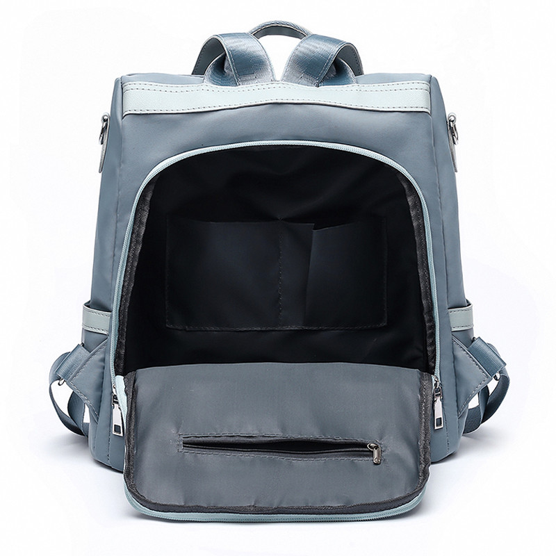 Μόδα Αντικλεπτικά Γυναικεία Σακίδια Πλάτης Υψηλής Ποιότητας Αδιάβροχα Nylon Γυναικεία Σακίδια Πλάτης Μεγάλης Χωρητικότητας Σχολική Τσάντα Γυναικεία