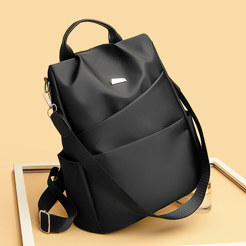2023. aasta uus trend, kvaliteetne naiste nailonist seljakott vabaaja õlakotid, suure mahutavusega reisiseljakott Naiste vargusvastased seljakotid