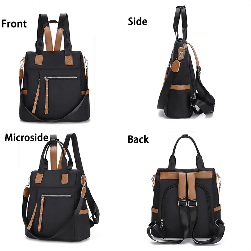 Veekindel Oxford naiste seljakott Mood vargusvastane naiste seljakotid Prindi koolikott Kvaliteetne suure mahutavusega seljakott