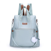 2023 Uus, suure mahutavusega, lihtsas stiilis vabaaja Mochila Travel naiste vargusvastane seljakott, veekindel kangas, suur naiste õlakott