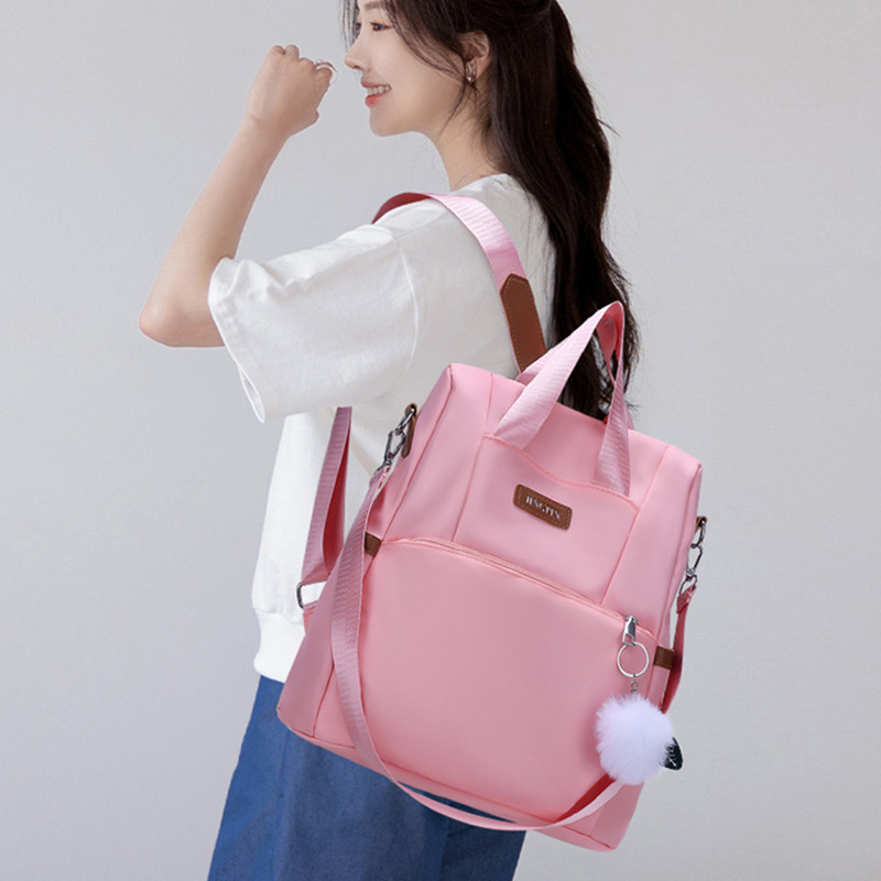 2023 Uus, suure mahutavusega, lihtsas stiilis vabaaja Mochila Travel naiste vargusvastane seljakott, veekindel kangas, suur naiste õlakott