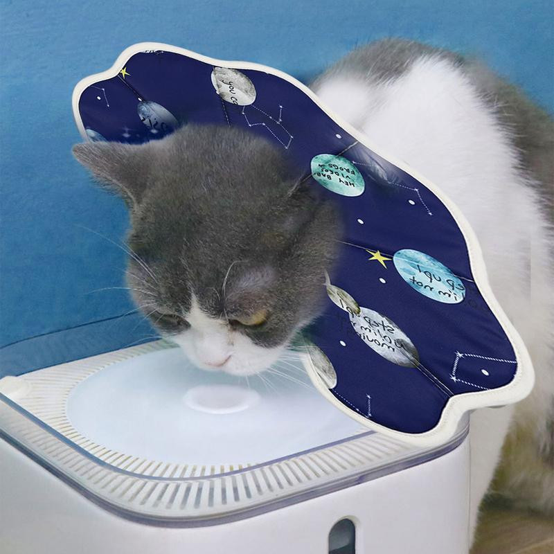 Κολάρο προστασίας κατοικίδιων ζώων Άβολο μαλακό κολάρο γάτας Ελισαβετιανό αναπνεύσιμο για σκύλους και γάτες Προστατευτικό κολάρο ανάκτησης κώνου