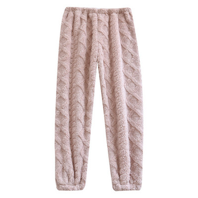 Fdfklak Femei Iarna Îngroșați Pantaloni de pijama calduri Flanel Lounge Wear Femei Sleepwear Bottoms Stiluri multiple Pantaloni moi