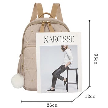 Fashion Rivet Designer Backpacks Γυναικείες πολυλειτουργικές αντικλεπτικές τσάντες ώμου Teen girls Μικρές σχολικές τσάντες Mochila 2023 Νέο