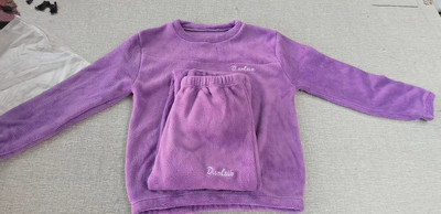 Set de pijamale de flanel de iarnă pentru femei, pijamale de fleece, haine de dormit, haine de acasă, groase, calde, din catifea, costum pentru femei, hanorac de toamnă, pijama pentru femei