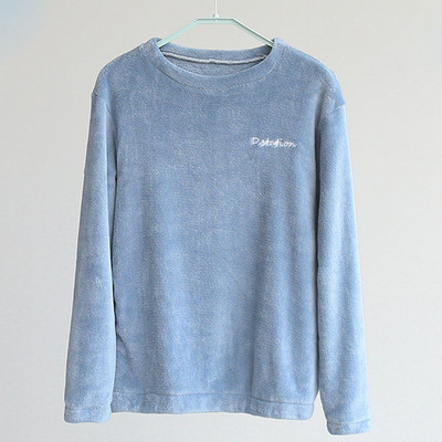 Set de pijamale de flanel de iarnă pentru femei, pijamale de fleece, haine de dormit, haine de acasă, groase, calde, din catifea, costum pentru femei, hanorac de toamnă, pijama pentru femei