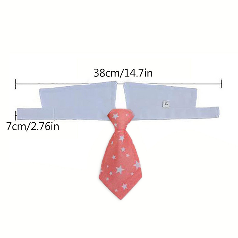 1buc papion pentru câine cravată pentru cățel și pisicuță, guler cu stea în dungi, produs manual pentru pisică, accesorii pentru cățeluș