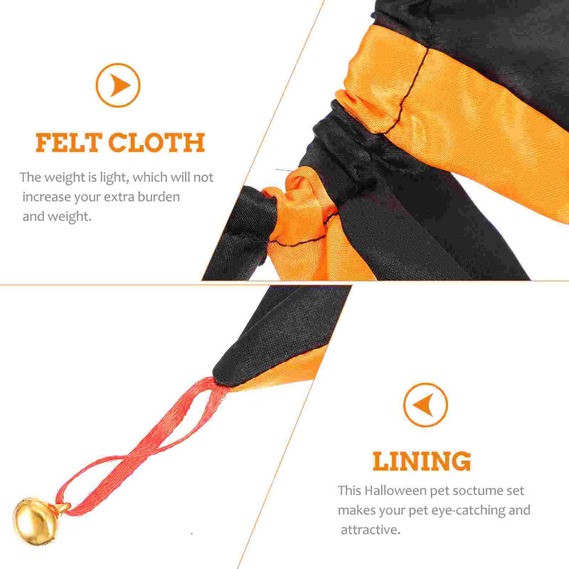 1 buc. guler pentru clovn pentru animale de companie Accesorii de vacanță pentru câine, cadou pentru zgarda de Halloween