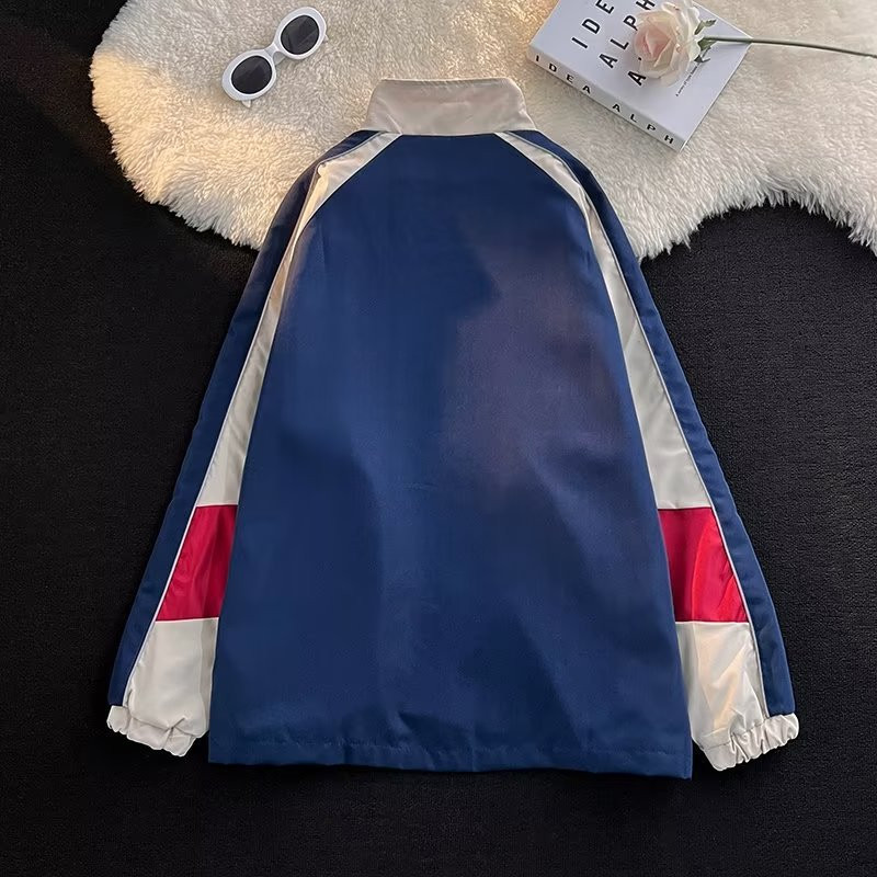 Harajuku Patchwork Varsity jakk Meeste Tänavarõivad Värviline Block Bomber Tuulejope Kvaliteetne Kerge Kolledžijope Paar