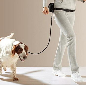 Безплатна доставка Нова пристигаща камуфлажна каишка за кучета с джоб за собственик на кучета