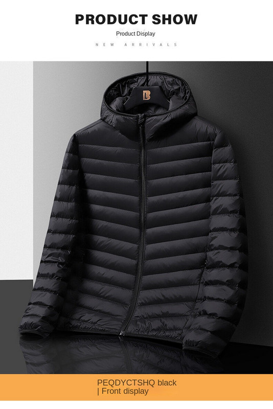 Talvine kerge sulejope Meeste õhukesed puuvillase polsterdatud riided Meeste soe jakk Lühike puuvillase polsterdatud jope