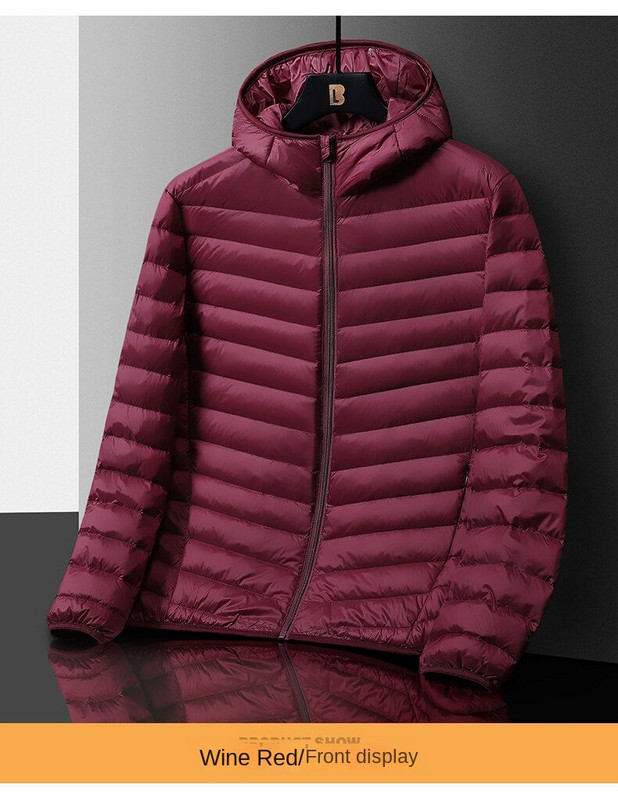 Talvine kerge sulejope Meeste õhukesed puuvillase polsterdatud riided Meeste soe jakk Lühike puuvillase polsterdatud jope