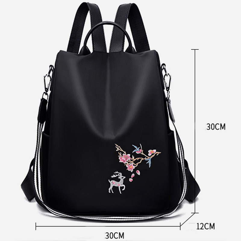 Moodne naiste seljakott Oxfordi riidest õlakotid Koolikotid teismelistele tüdrukutele Kerged naiste reisiseljakott mochila feminina