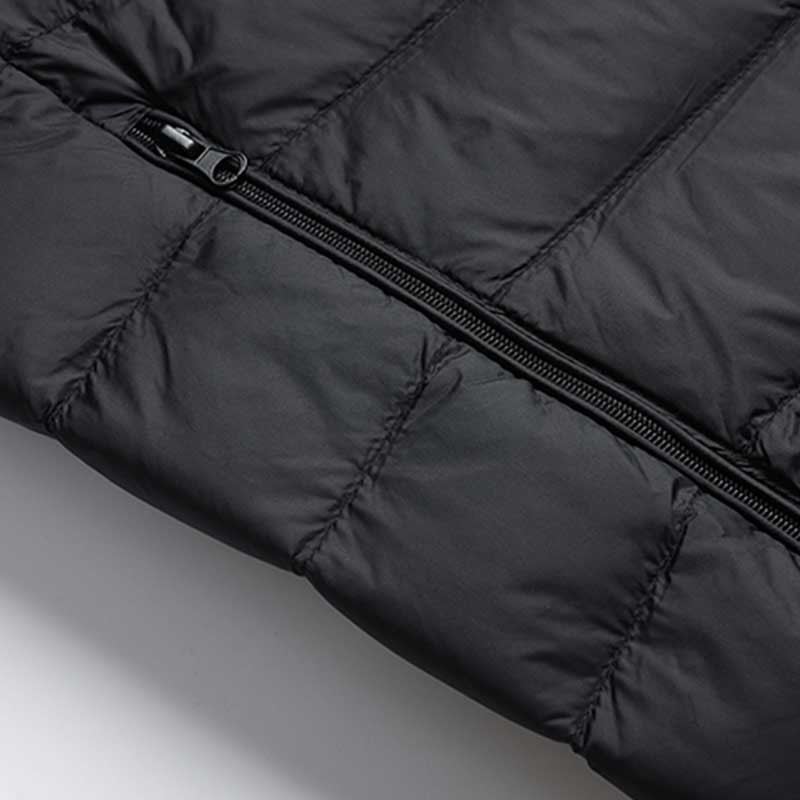 90% Duck Down Winter Meeste Palus paks, soe kapuutsiga Parka Meeste Tuulekindel kerge sulejope meestele Moodne vabaaja mantel meestele