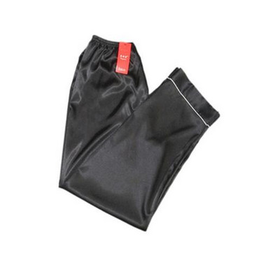 S-3XL Pantaloni de acasă de vară noi pantaloni de pijama de mătase artificială Pantaloni de pijama de jos pentru femei Pantaloni de dormit pentru femei Negru/alb E1132